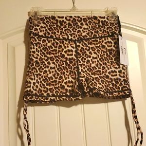 ZYIA Active Leopard Shorts